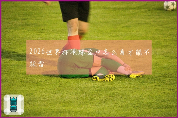 2026世界杯滚球盘口怎么看才能不踩雷